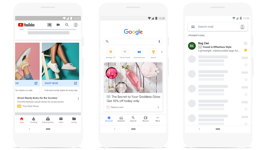 Annonce Google Discovery Ads