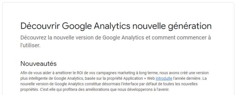 Google Analytics 4
