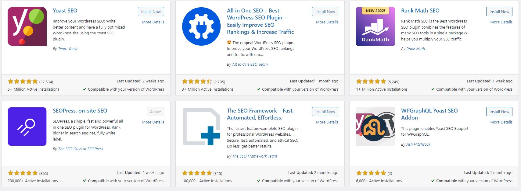 seo plugin wp meilleur cms 2023